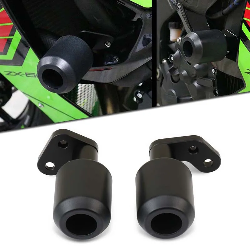 Fit For ZX6R ZX-6R ZX 6R 2024 2025 2026 Motorcycle Falling Protection Frame Slider Fairing Guard Crash Pad Protector