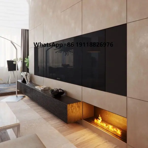 

Inno-Fire 36 Inch Electric Fireplace with Steam Artificial Fire Flame
