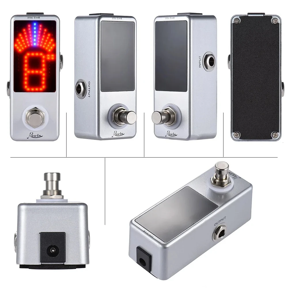 LT-910 Effects Mini Chromatic Tuner Pedal LED Display True Bypass Stringed Instrument Accessories For Guitar Bass