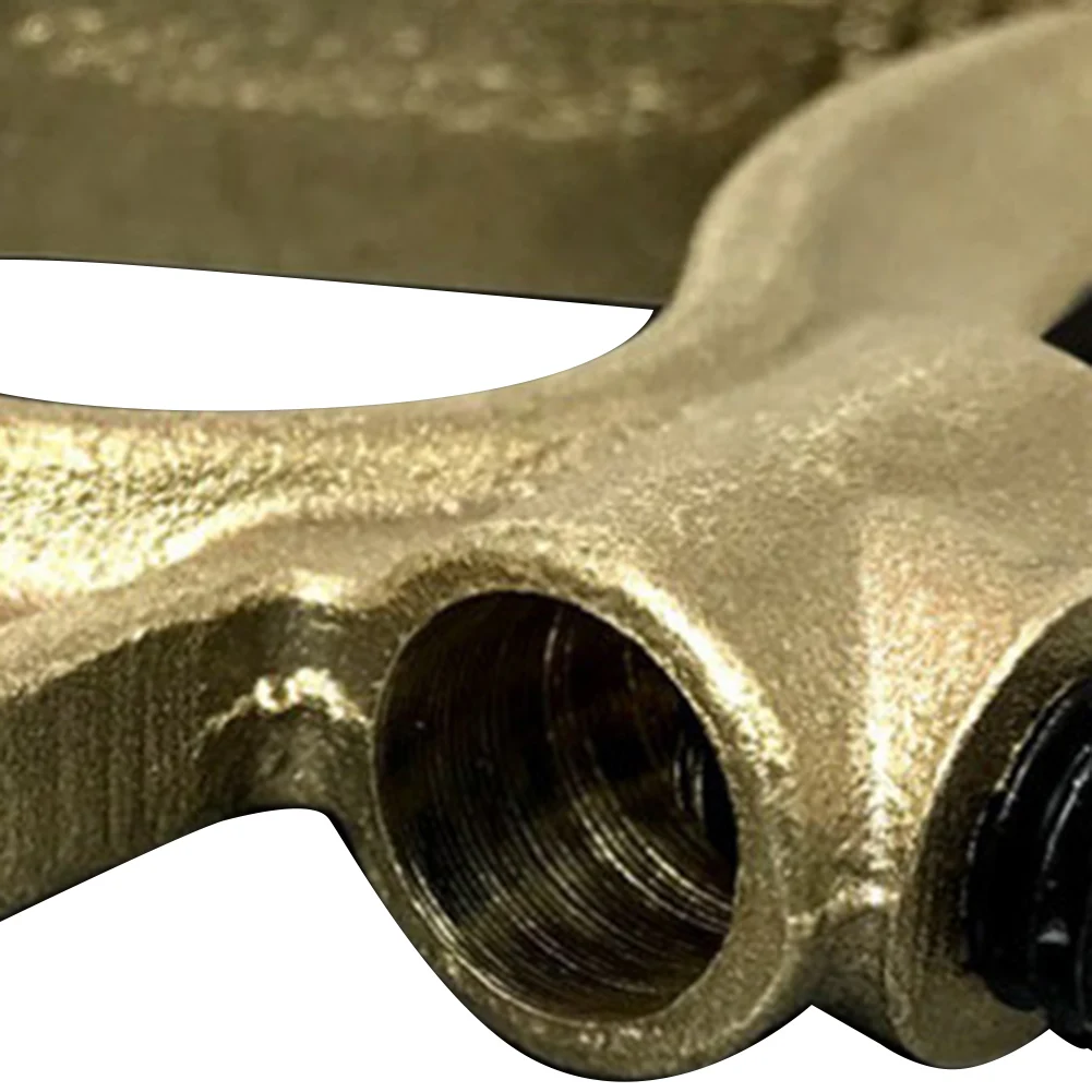 Brass Welding Ground Clamp Reliable Connection Clamp 500A Brass Grip Maximum Clamping Distance 46mm 500A Current Capacity
