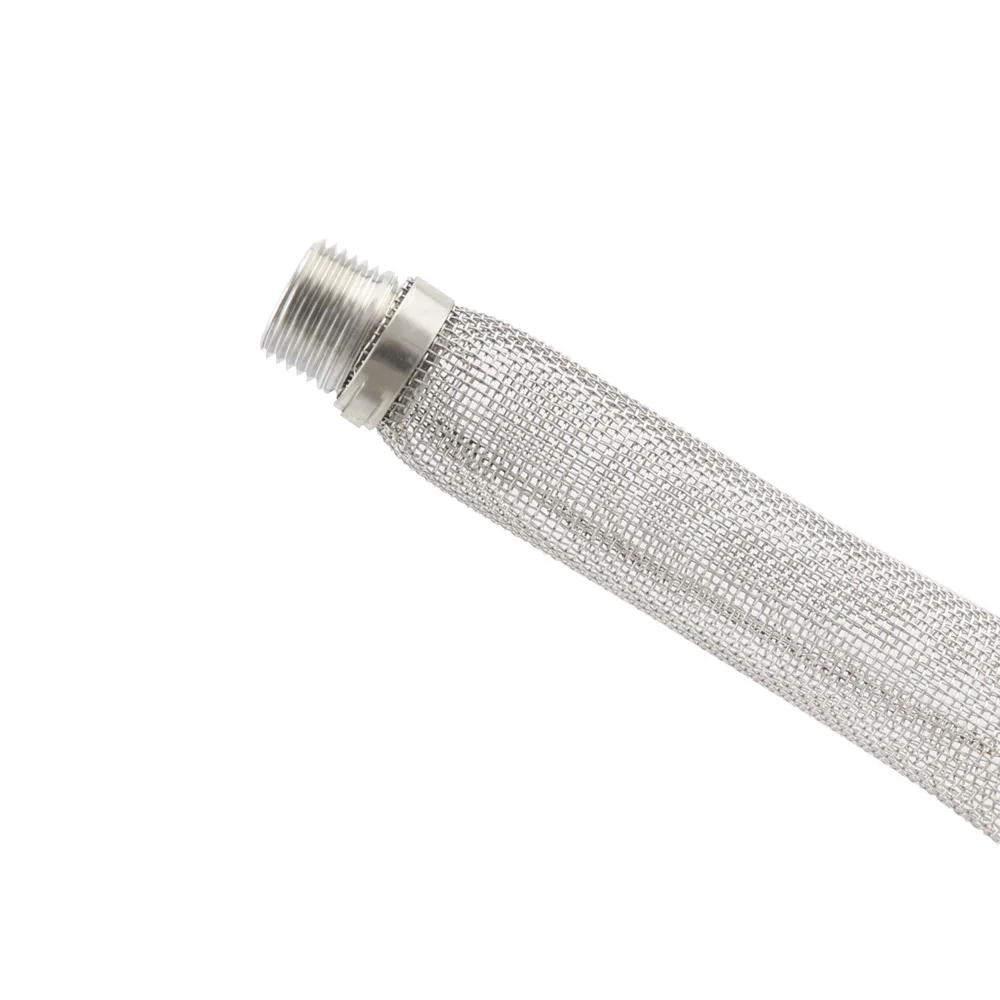 Stainless Steel Beer Filter Brewing Kettle Bazooka Screen Multifunction Mesh Strainer Wine 1/2" NPT Thread Tun Home Tools - view 3