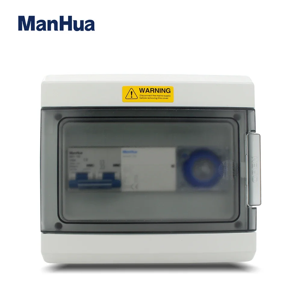 ManHua Mechanical 100A Timer Switch Control Box with The Function of Overload Protection+ Short Protection + Waterproof