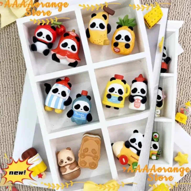 New 52toys Panda Roll Minime Series 2 Blind Box Cool Action Figures Surprise Mystery Box Desktop Ornament Room Decorations