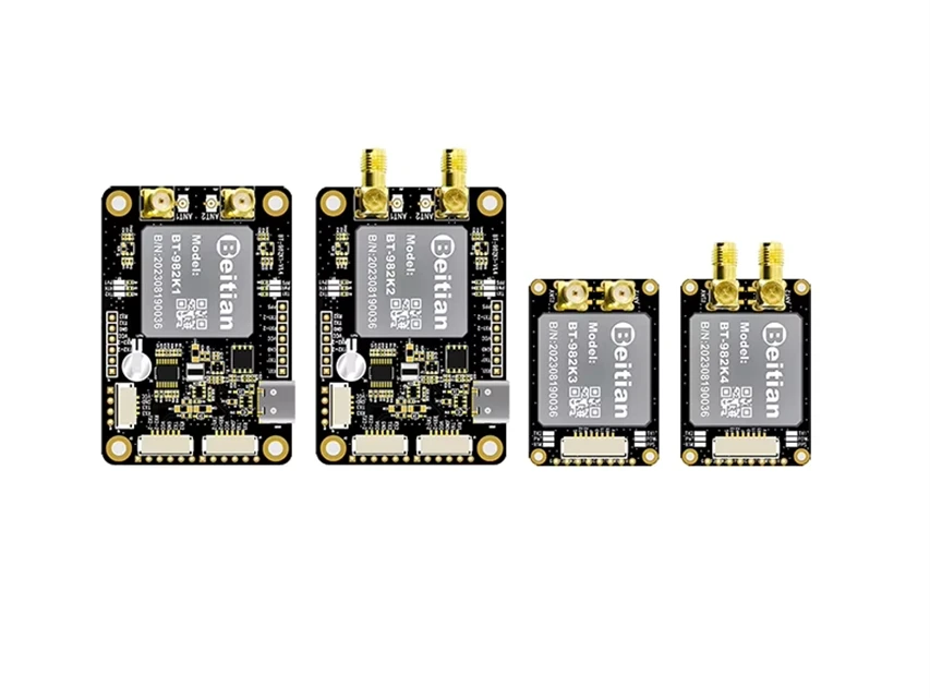 GNSS Module with UM982 Board for RTK High-precision Centimeter-level Differential GPS Positioning Orientation BT-G