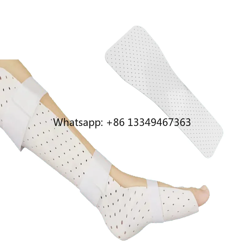 Material Thermoplastic Leg Splint for Ankle Foot Orthosis CE Certified Model Rehabilitation Therapy Supplies