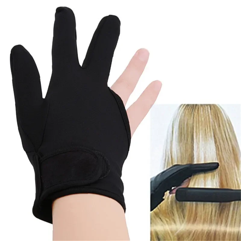 

1PC Barber Hairdressing Three Fingers Glove Heat Resistant Finger Protect Hair Straightening Curling Styling Accessories Barber