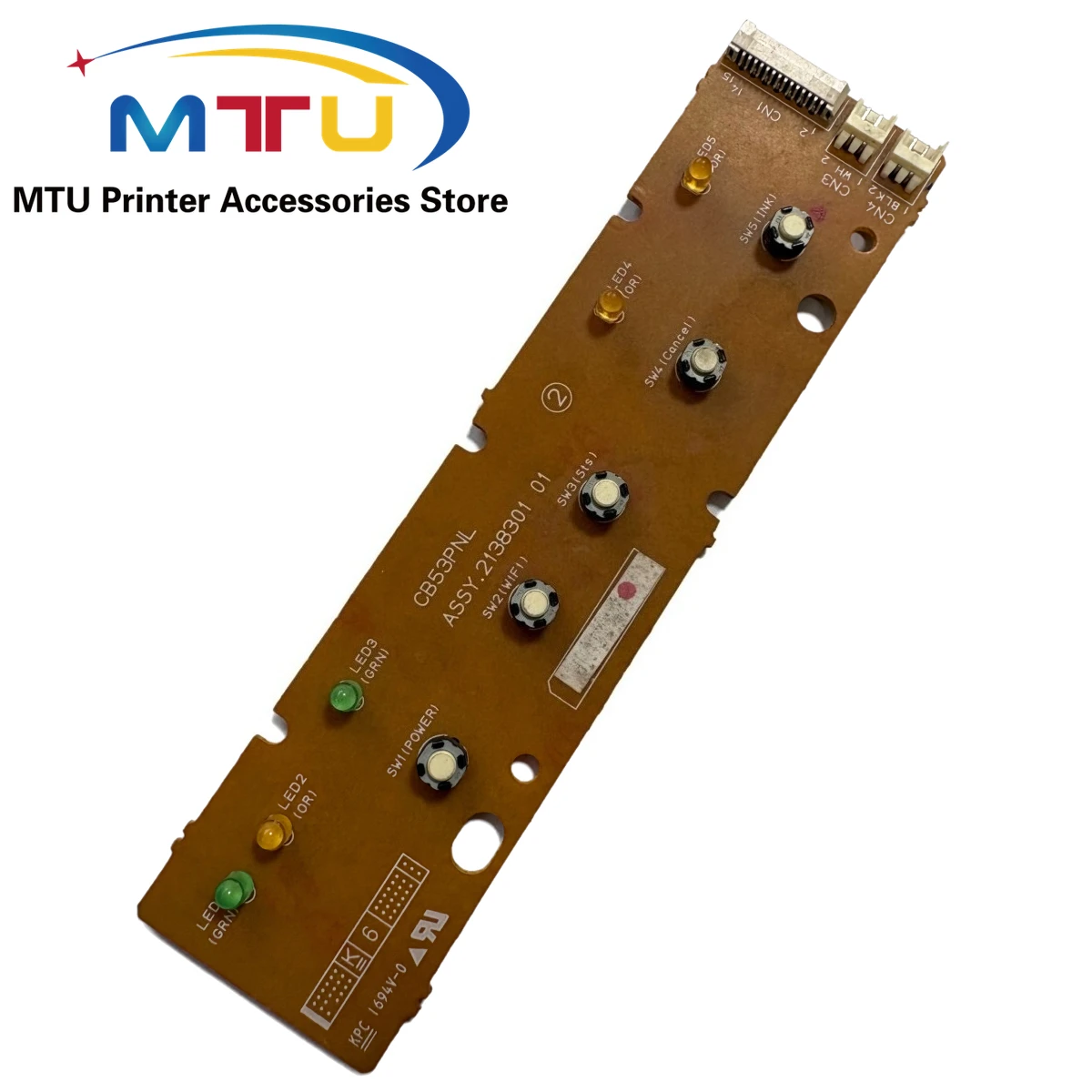 1PC Control Panel Button Board Operation Switches for Epson Artisan 1430 Stylus Photo 1500W 1430W 1500W 4004