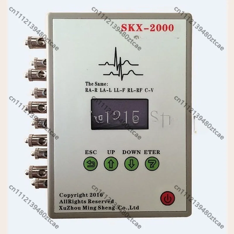 

Portable ECG Signal Generator SKX-2000C+ Vital Signs Patient Simulator OLED Display Medical Test Instrument