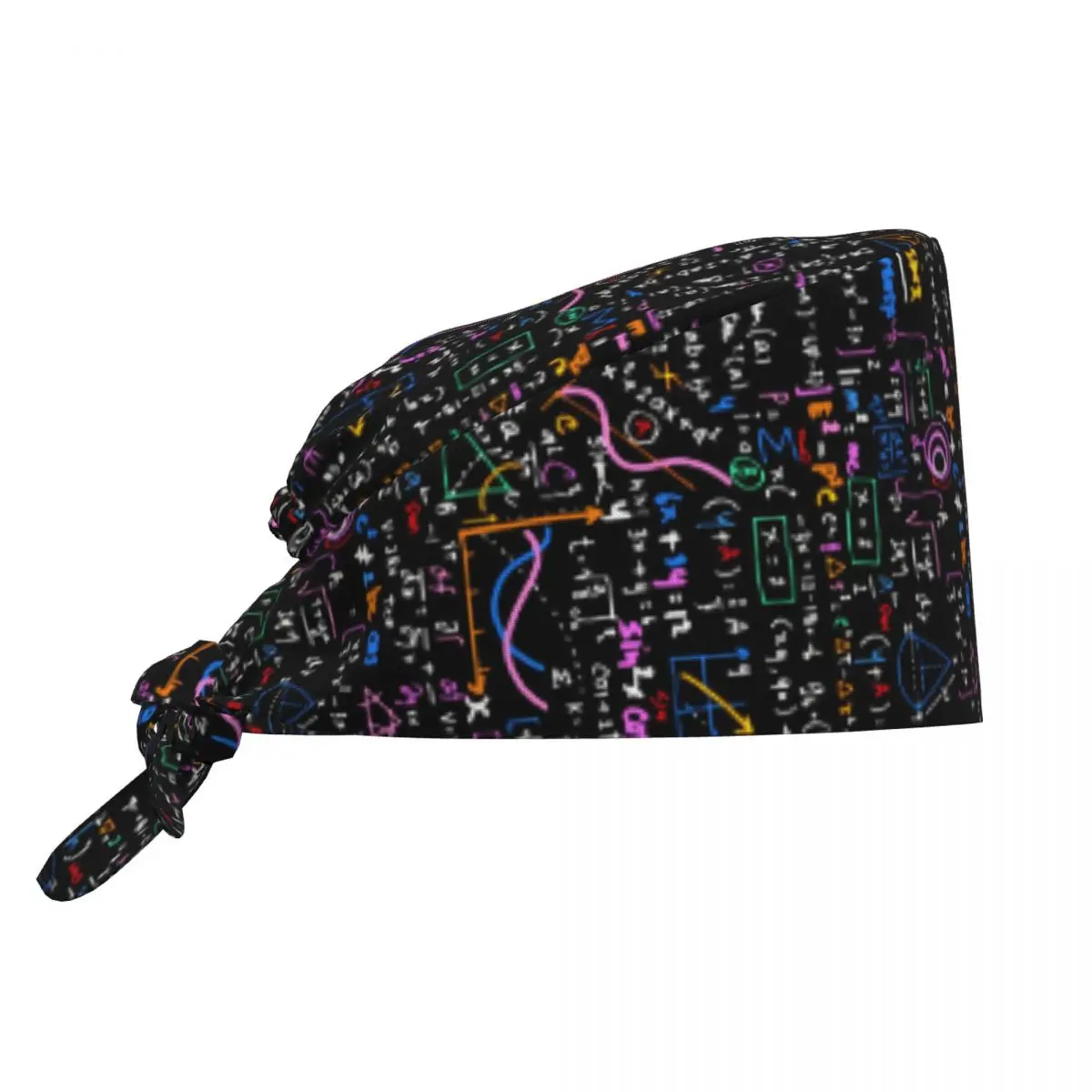Math Linear Mathematics Education Circle Breathable Nursing Work Cap Surgical Scrub Caps Nurse Medical Cap Work Scrubs Hat