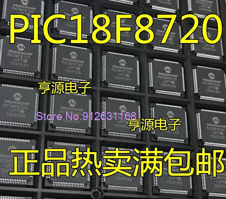 

PIC18F8720-I PT TQFP-80 PIC18F8720