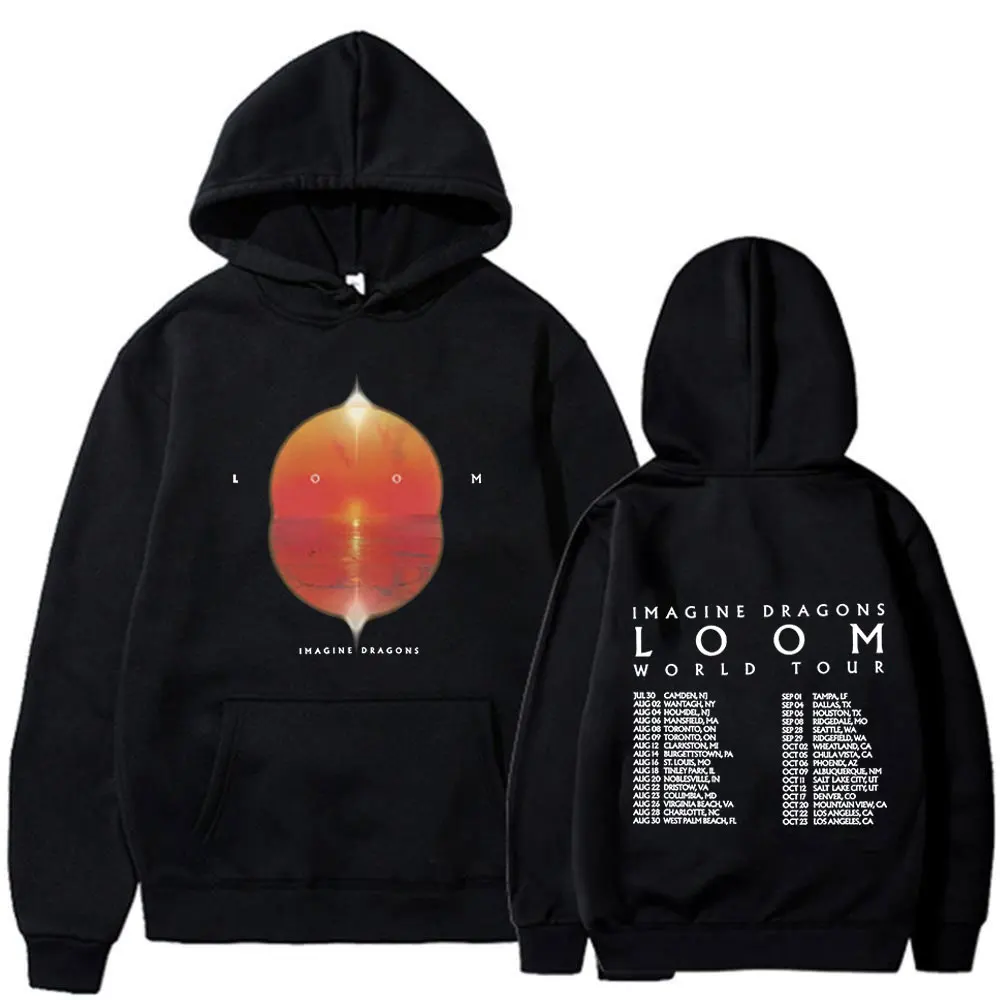 

Imagine Dragons Loom World Tour 2024 Hoodie Men Women Fashion Hip Hop Retro Sweatshirt Fleece Warm Long Sleeve Pullover Fan Gift