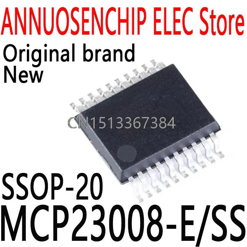 10PCS/Lot New and Original SSOP20 MCP23008 MCP23008-E/SS