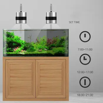 SUNSUN Akvárium LED světlo korálové světlo stmívatelné akvárium vodní rostliny pěstování osvětlení lampa pro dekoraci akvária řasy světlo 10 nejlepší prodej světlo do akvária Sunsun - №3