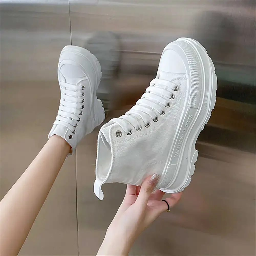 

Thick Bottom Thick Heeled Women's Gym Training Boot Moccasin Shoes Boots Sneakers Sport Athlete Runner Hand Made Fashion