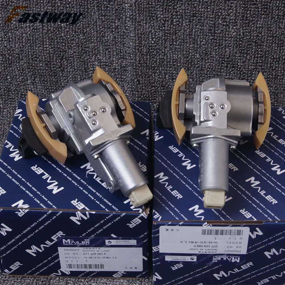 High Quality 4.2 V8 Left Right Camshaft Tensioner Set For Audi A6 S6 A8 S8 RS6 Phaeton 077109087P 077109088P