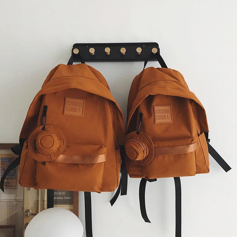 

Повседневные однотонные нейлоновые рюкзаки большой вместимости, высокое качество, уникальный дизайн, индивидуальные супер крутые женские рюкзаки, новинка весны 2023 г.