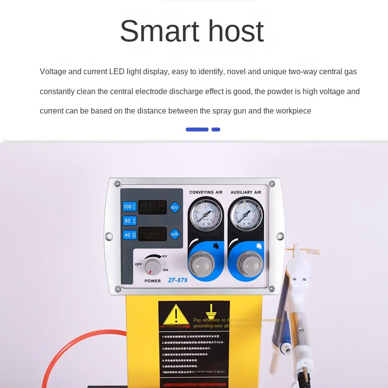 Discount 40VA Powder Coating Machine 40 Engine Metal Coating Painting Machine for Steel Substrates Industrial Painting Equipment