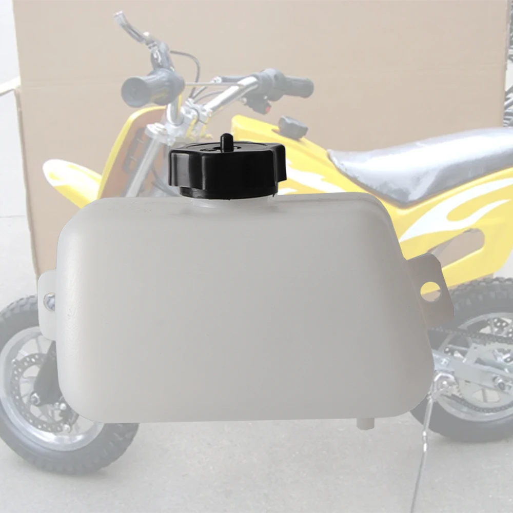 1L White Plastic Motorcycle Petrol Fuel Tank For Lawn Mower 2-Stroke 47cc 49cc Mini Moto Dirt Pit Bike Dirtbike Moto Accessories