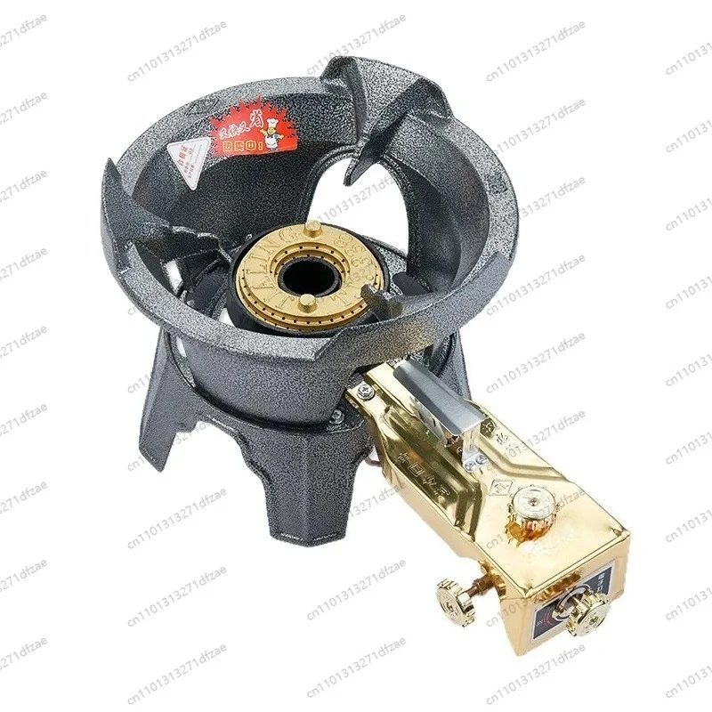 High Pressure LPG Gas Stove Single Burner Commercial Cooker for Food Stall & Tricycle Use