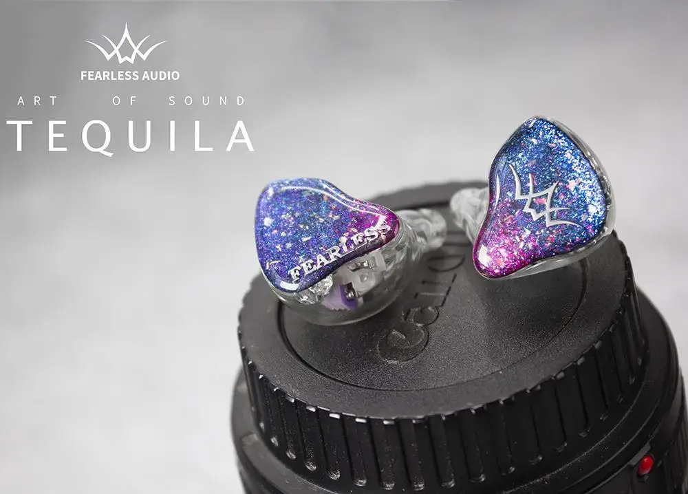 Fearless Audio Tequila 1DD + 6BA سائق هجين داخل الأذن سماعة 8 مللي متر ثنائي المغناطيسي Hifi شاشة موسيقى استوديو اوديوفيلي 2 دبوس ياربود
