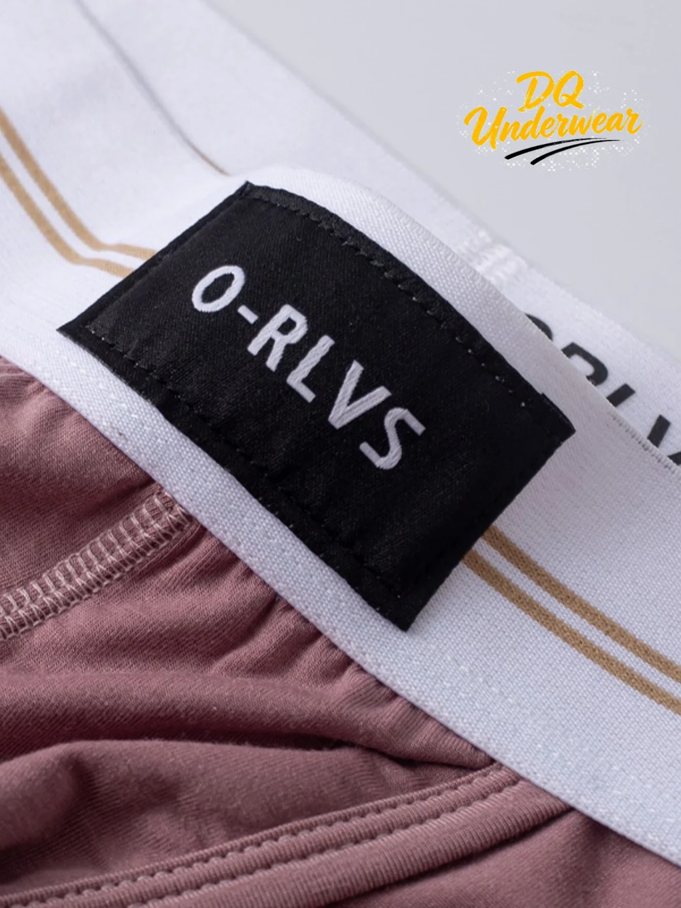 1PCS Classic Low Cut Mens Bikini Briefs Contrast Striped Waistband Smooth Stretch Fabric Casual Underpants OR6109