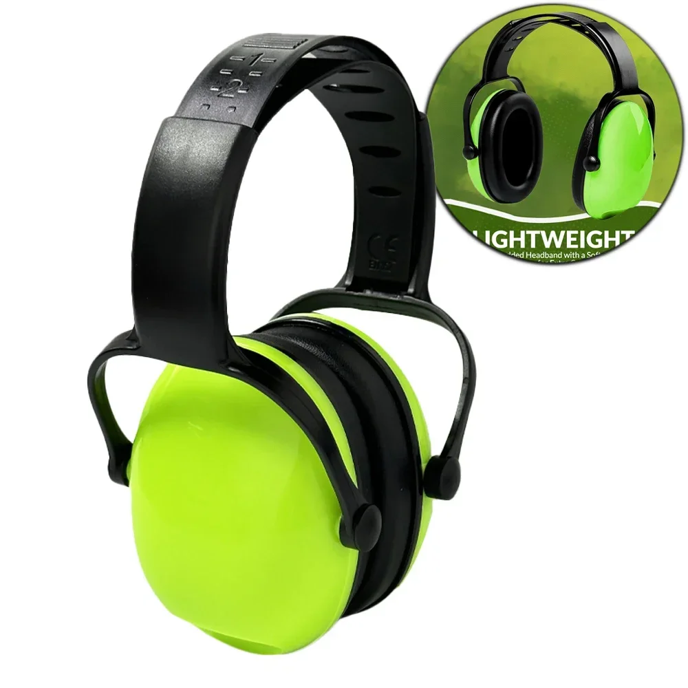 Hearing Protection and Noise Reduction Earmuffs for Kids - Fits Children Boys & Girls - Adjustable NRR 24dB