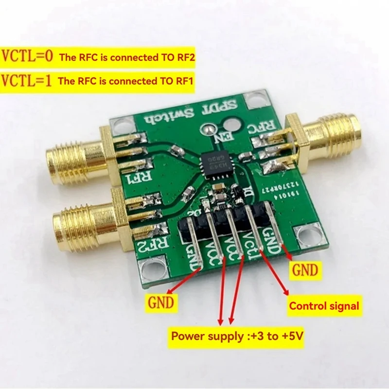 A23F-HMC349 RF Switch Module SPDT High Performance 4Ghz For Wireless Communication Systems