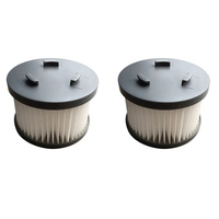 ABBZ-2Pcs HEPA Filters Replacement for Xiaomi JIMMY H8 / H8 Pro / H8 Flex Handheld Wireless Vacuum Cleaner Spare Parts