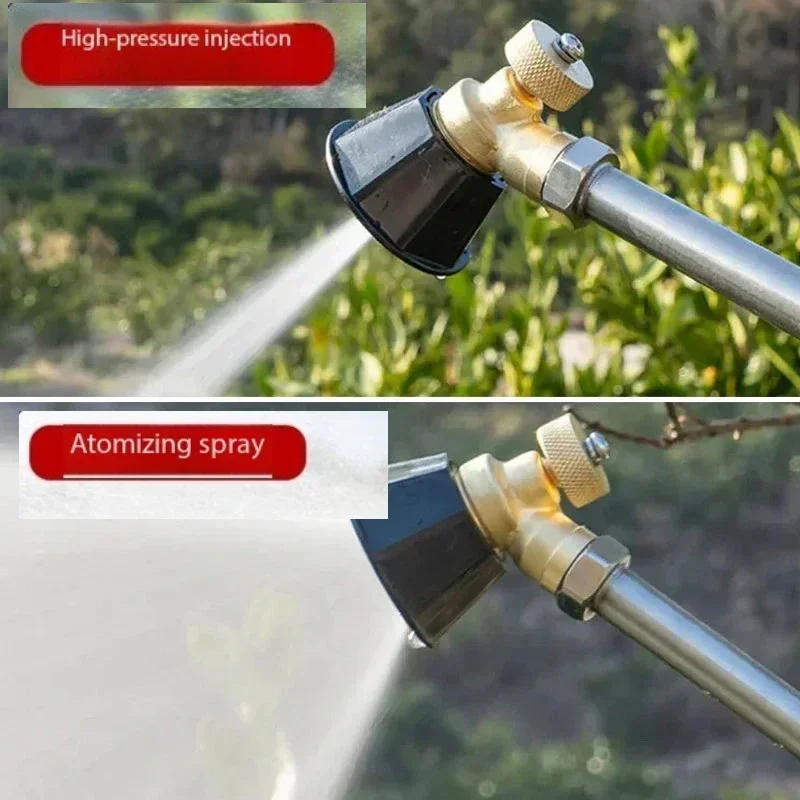 Pesticide Agricultural Threaded Spray Head Hose Fitting Splitter Adjustable Watering Outlet Gardening Irrigation Nozzle Sprink