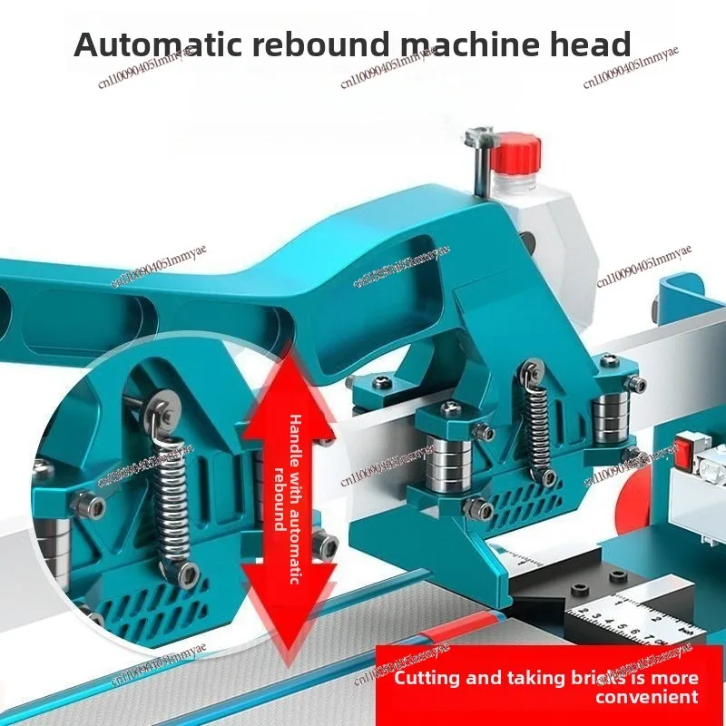 Manual tile cutting machine Push knife 800 1000 1200 High precision laser floor tile cutting machine