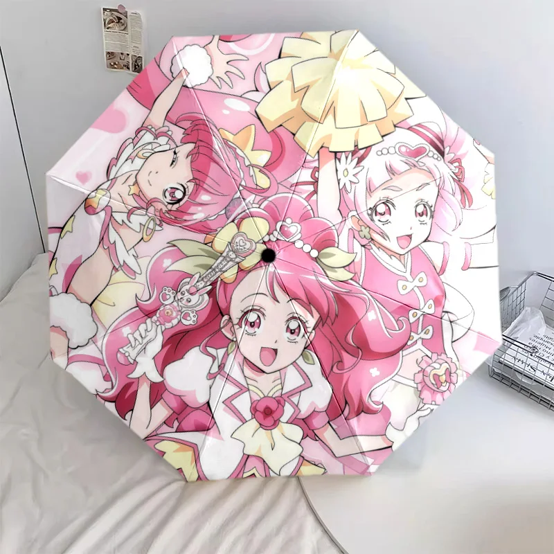 pretty-cure-8-bone-automatic-folding-umbrella-lightweight-compact-great-gift-for-daily-use-home-decor