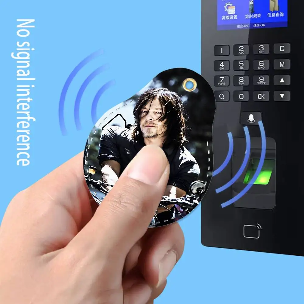 Norman Reedus W-Walking D-Dead Protective Case For Apple AirTag/Access Card Holder/Pet Anti-Loss Tracking Device