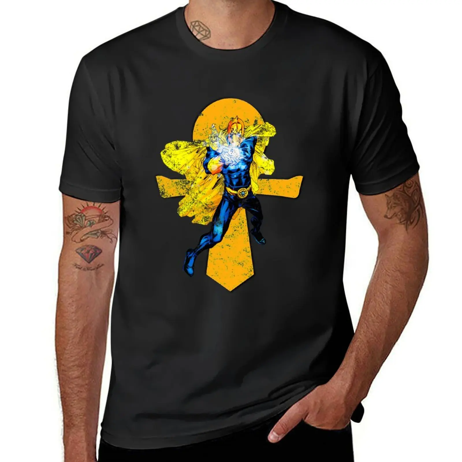 

Dr Fate Nabu Classic Design T-Shirt Funny t-shirt boys animal print valentines boutique clothes clothes cotton t shirt men