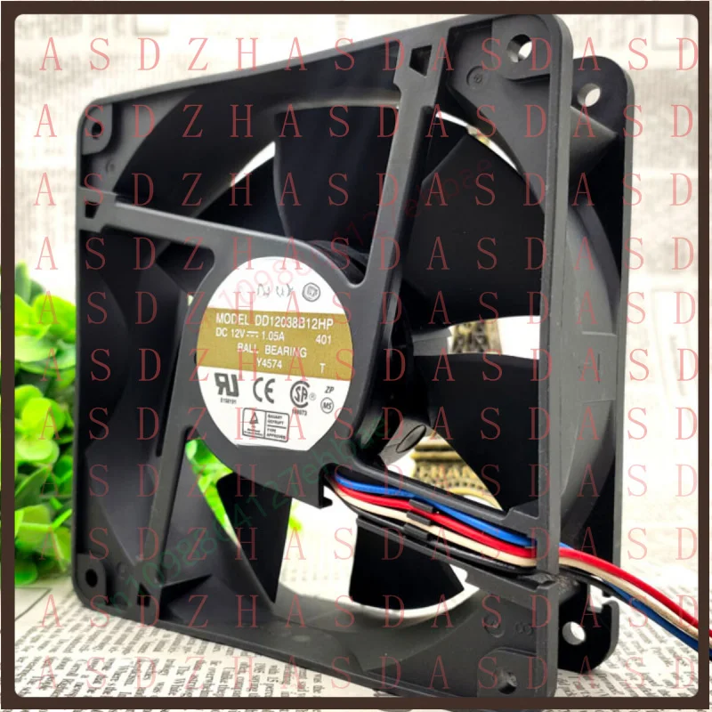 Z  for  AVC  DD12038B12HP 12038 12V 1.05A 12CM Speed Regulation Industrial Cooling Fan