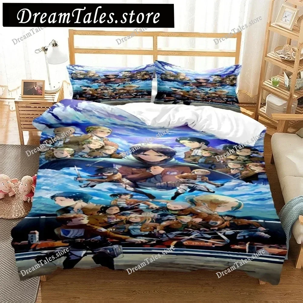 Japanese Anime Polyester Bedding Sets Boys Covers Boys Duvet Cover Set for Teens Bedding Set Cover Home Textileextile741