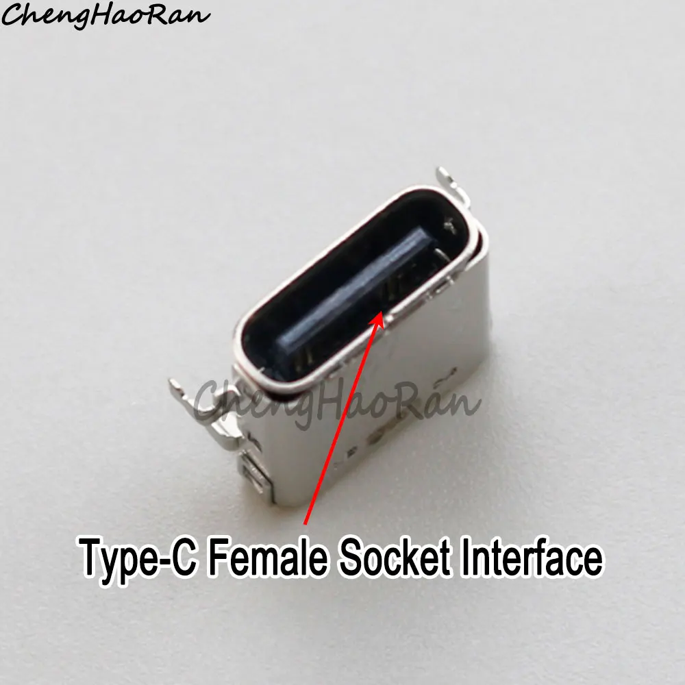 RedMi XMA2001AN USB C타입 암 전원 인터페이스, 24 핀 테일 플러그, 노트북 충전 포트, 플러그 커넥터, 1/2 개