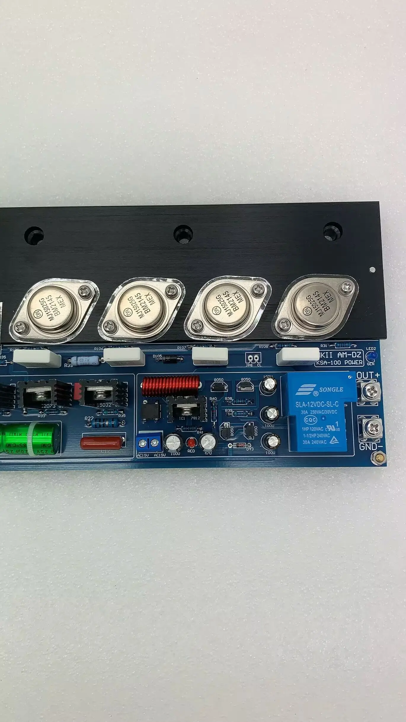 한 쌍의 KRELL KSA100 조립 80W*2 클래스 순수 클래스 A 스테레오 전력 증폭기 보드