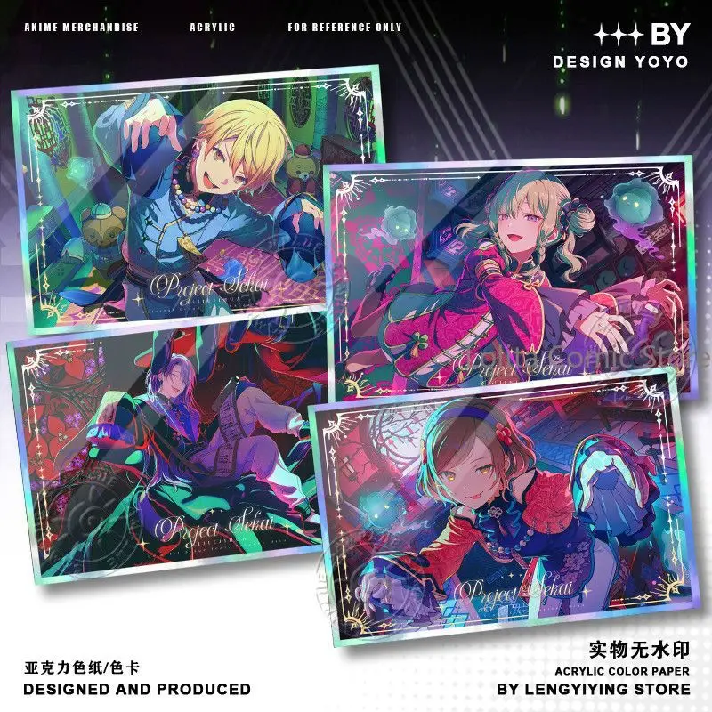 

TENMA TSUKASA Kawaii Cosplay Acrylic Coloured Paper Desk Stand Anime Game Fans Collection Card Xmas Gift