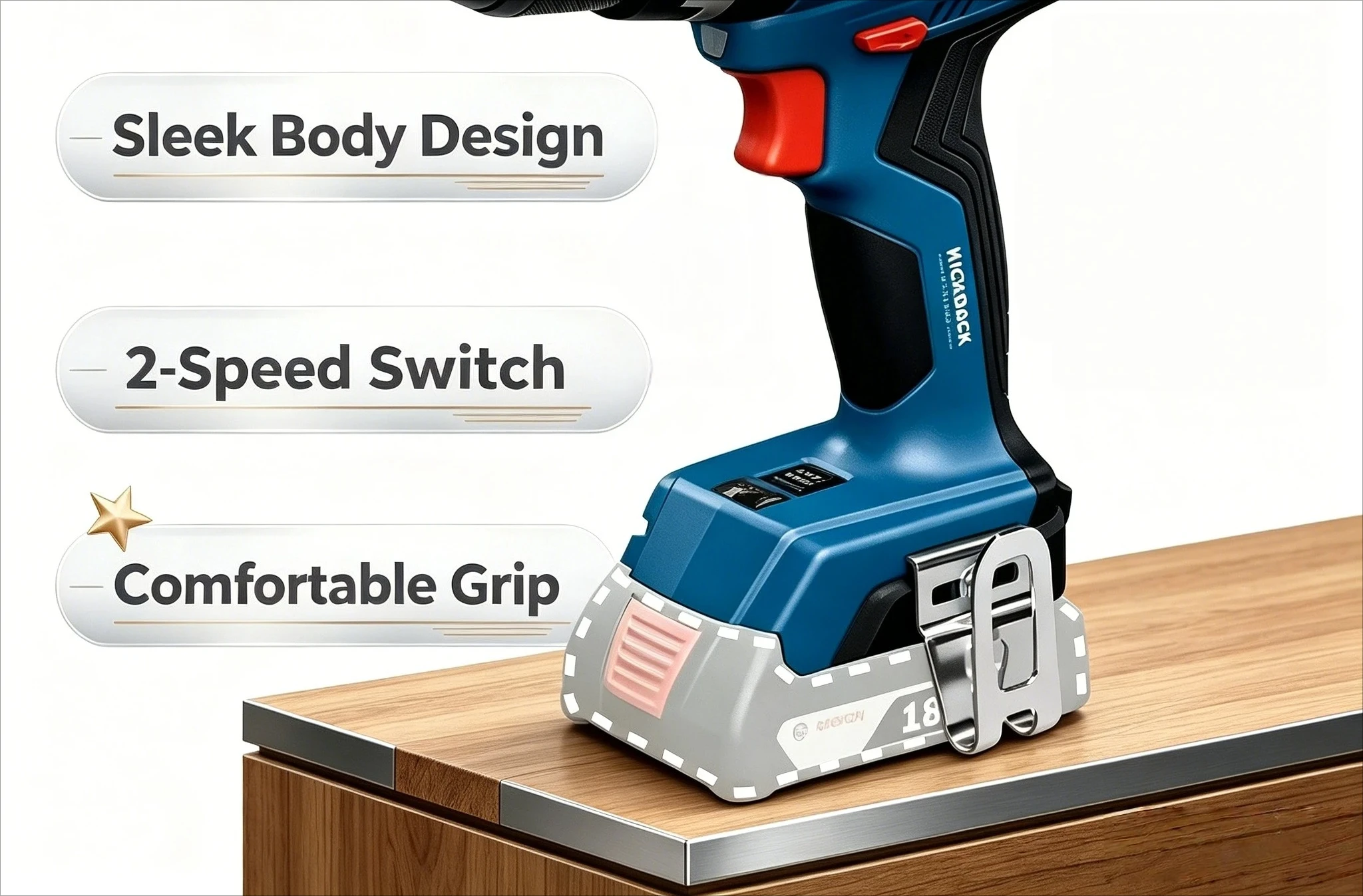 Bosch Drill Gsb 18V - Bosch GSB 18V-65 Professional Electric Tool:
