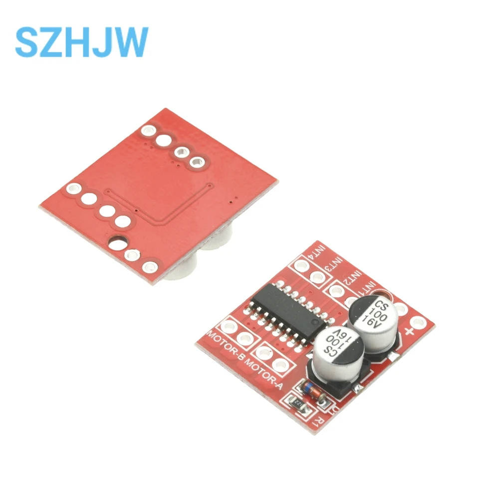 MX1508 DC Motor Driver Module DC 2V-10V 1.5A 2-Way PWM Speed Dual H-Bridge Stepper Motor Driver L298N