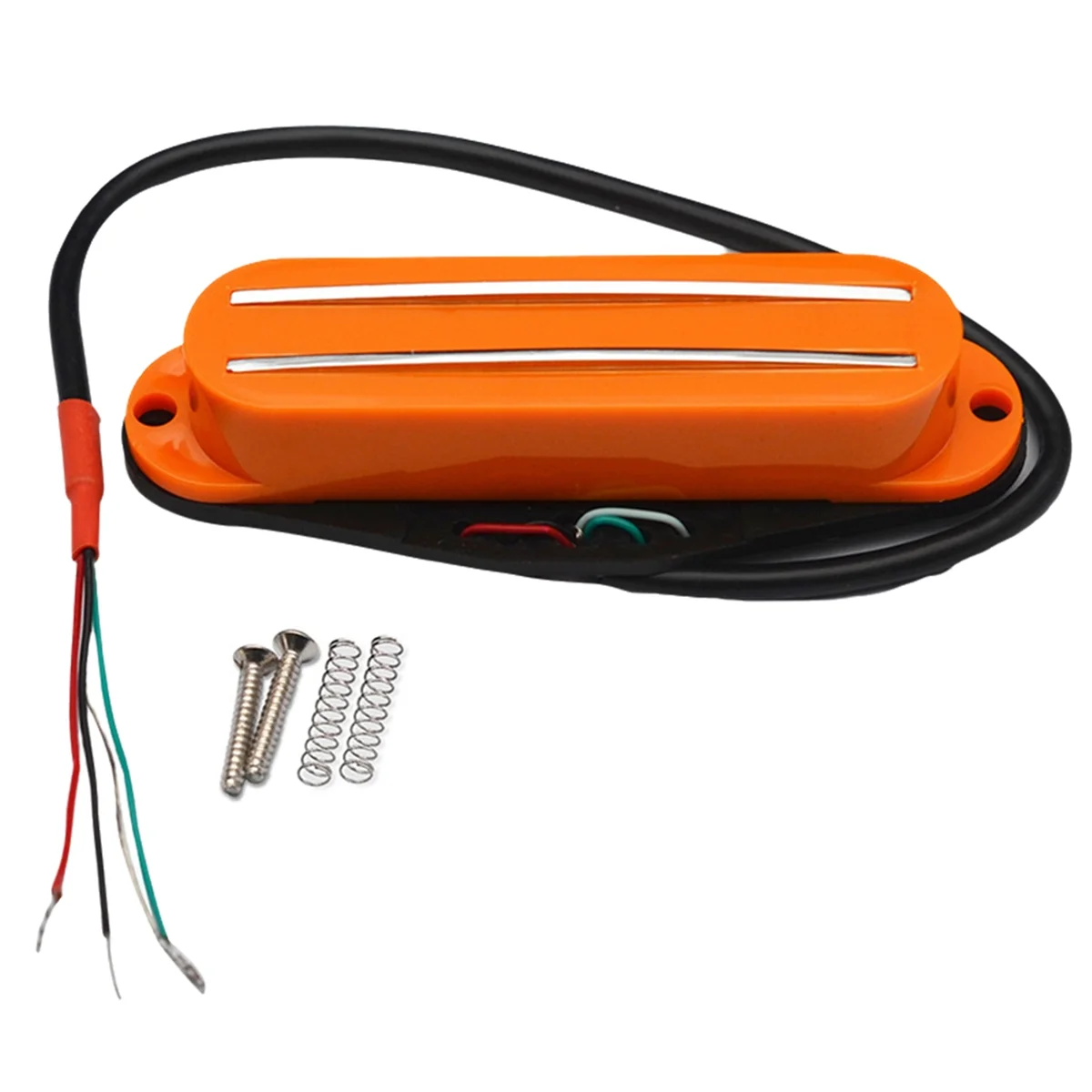 N17R Adecuado para pastillas de guitarra eléctrica, Humbuckers de guitarra eléctrica de seis cuerdas y pastillas de doble carril, Naranja