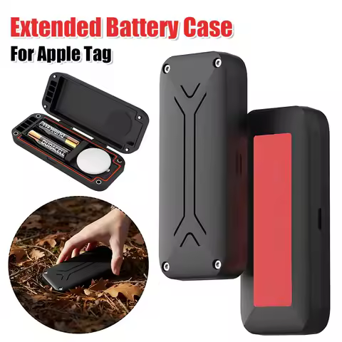 Battery Replacement Case Small Extended Battery Box Uses AA Batteries IP68 Waterproof Extended Battery Case for Apple AirTag