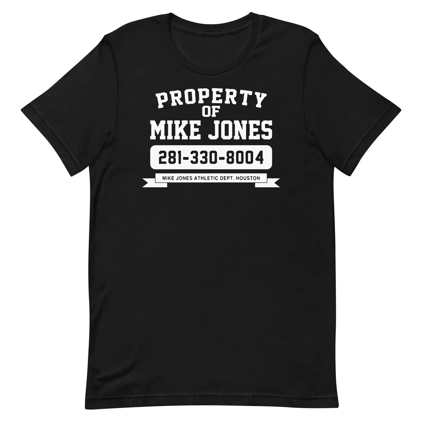 

2025 new model Property of Mike Jones Rap Retro Graphic Tee Shirt Unisex t-shirt