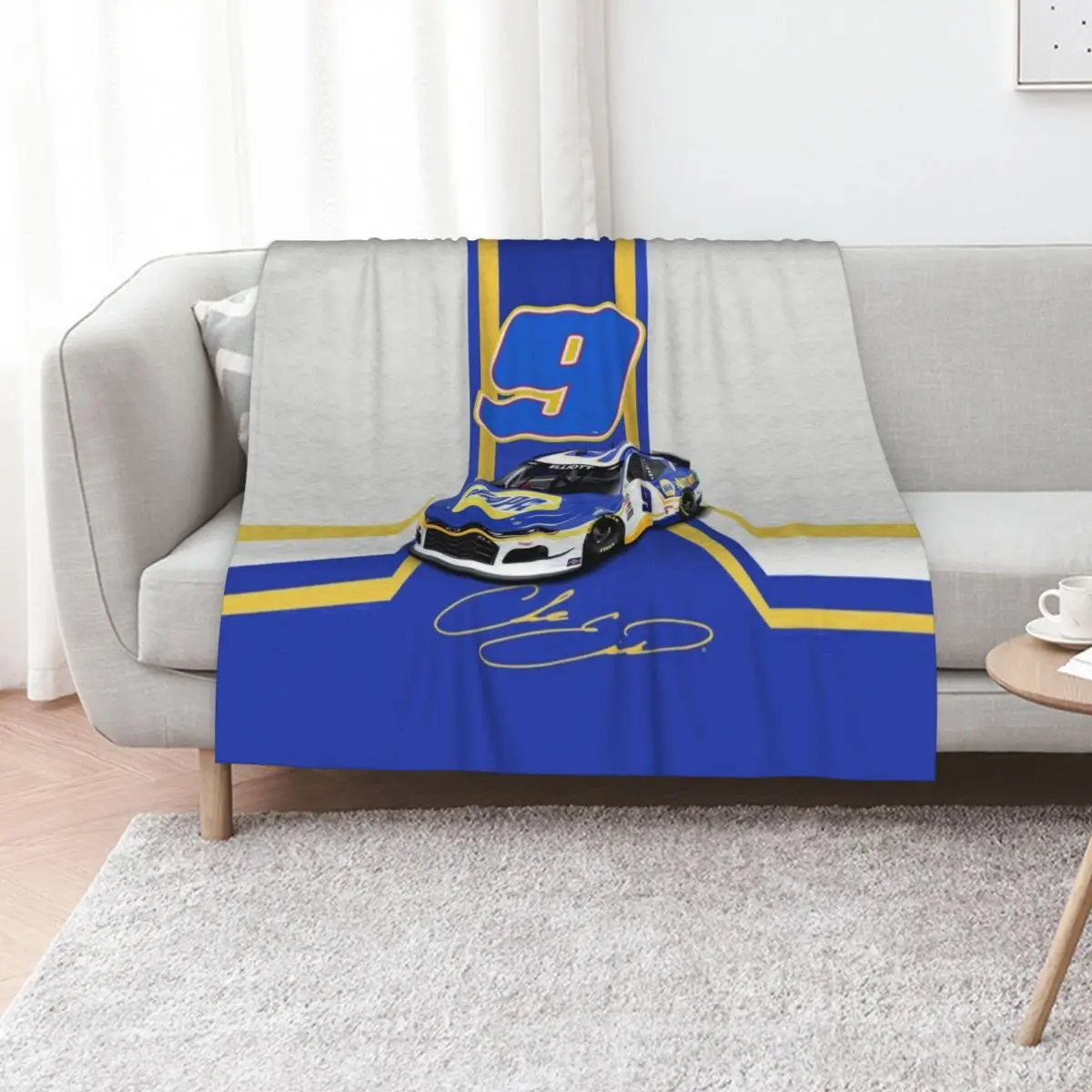 

chase elliott 2 Throw Blanket Cute Baby Furry bed plaid Blankets