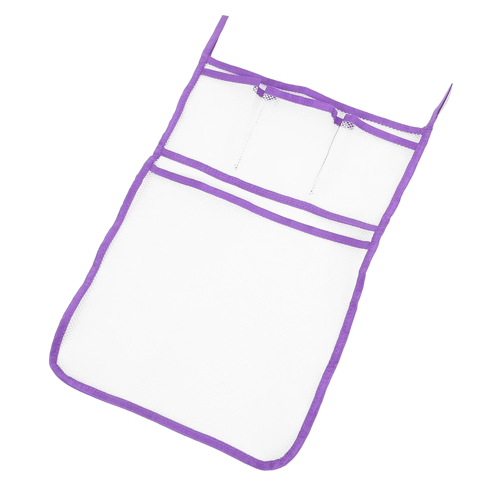 منظم حمام معلق شبكي خفيف الوزن لمستلزمات الاستحمام والصابون والشامبو وحقيبة تثبيت على الحائط أداة تخزين منزلية #4