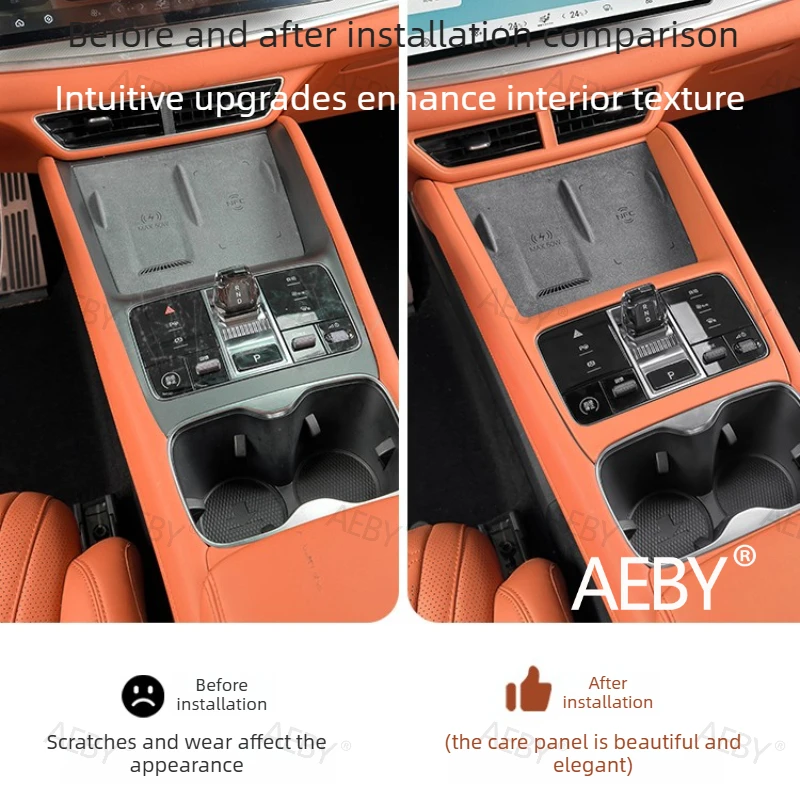 

For BYD Sealion 7 2024 Seat back protection frame,Seat Back Cover Set,Original Color Decorative Cover,Scratch Resistant Film