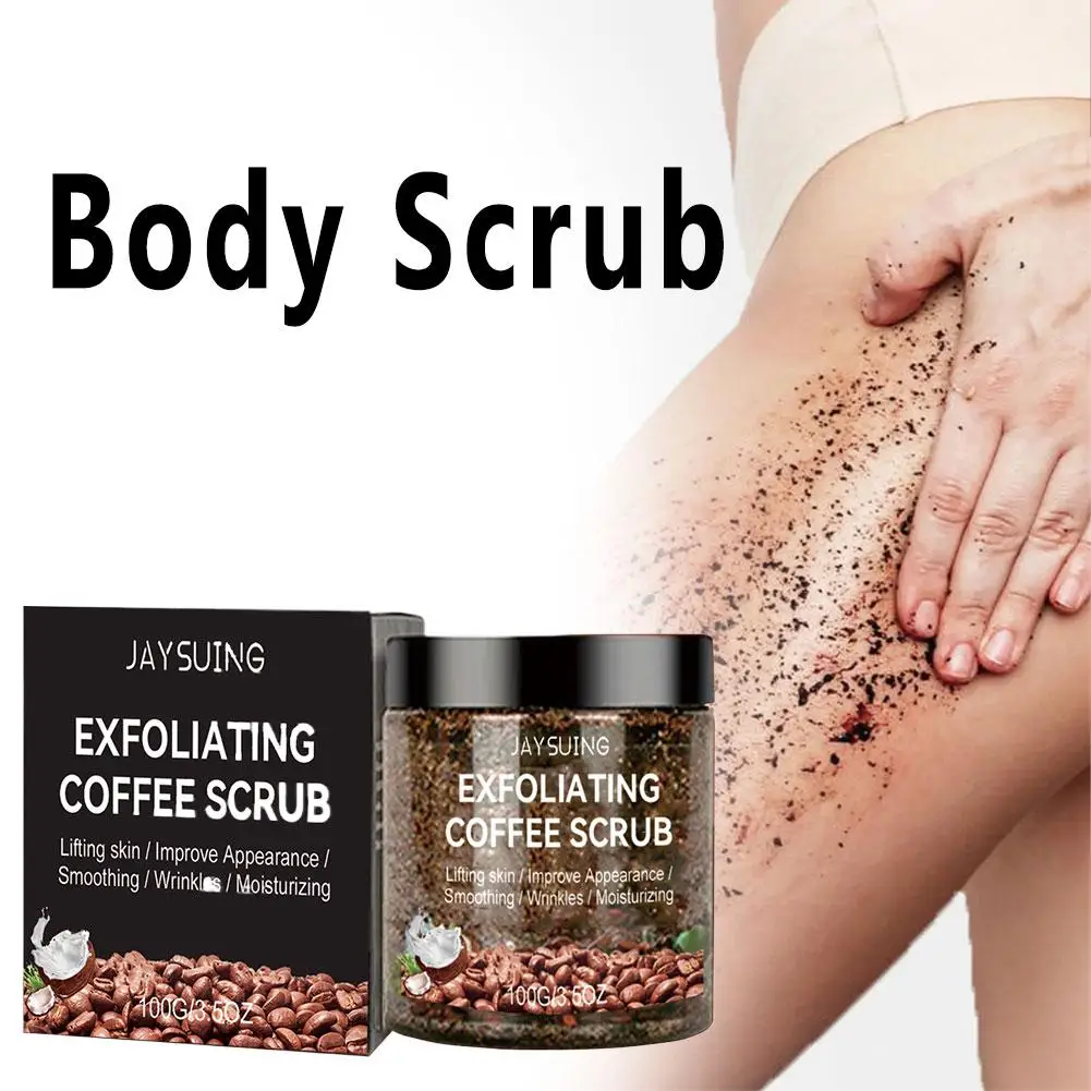 Exfoliating Coffee Scrub Peeling Gel Natural Facial Body Deep Cleaning Skin Care Repair Rough Dead Skin Smooth Arabica Nourish