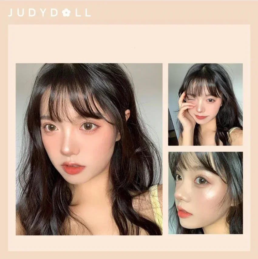Judydoll Bronzer en Contour Blush Palette Neusschaduw Blusher Gezichtsvitaliteit Naakte make-up Natuurlijke kleurweergave Langdurig