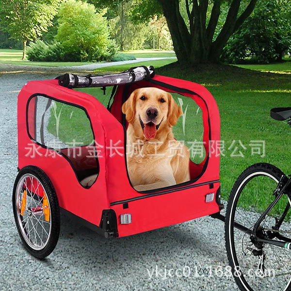 Remolque de bicicleta para mascotas, remolque para perros, cochecitos para mascotas, remolcador de bicicletas para mascotas, cochecito de bebé, suministros para perros y gatos
