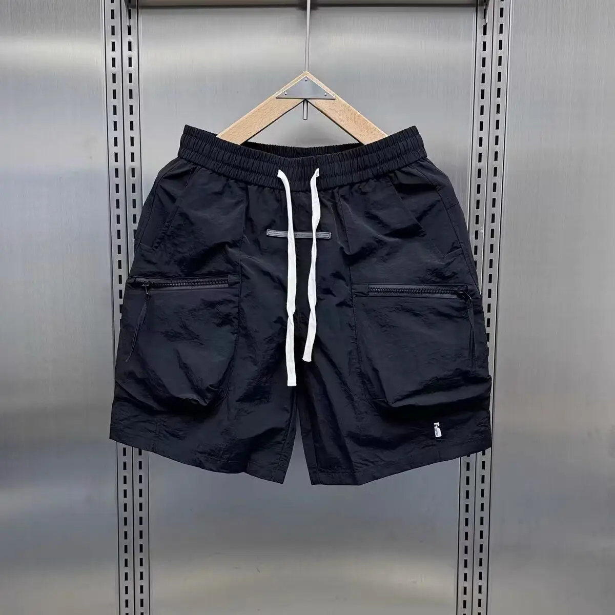 2025 กางเกงขาสั้นฤดูร้อนผู้ชายหลายกระเป๋าน้ําหนักเบาสบายๆกางเกงสําหรับชายยุทธวิธีออกกําลังกายStreetwearกางเกงขาสั้นกลางแจ้ง 401